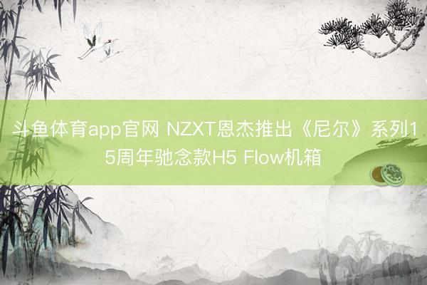 斗鱼体育app官网 NZXT恩杰推出《尼尔》系列15周年驰念款H5 Flow机箱